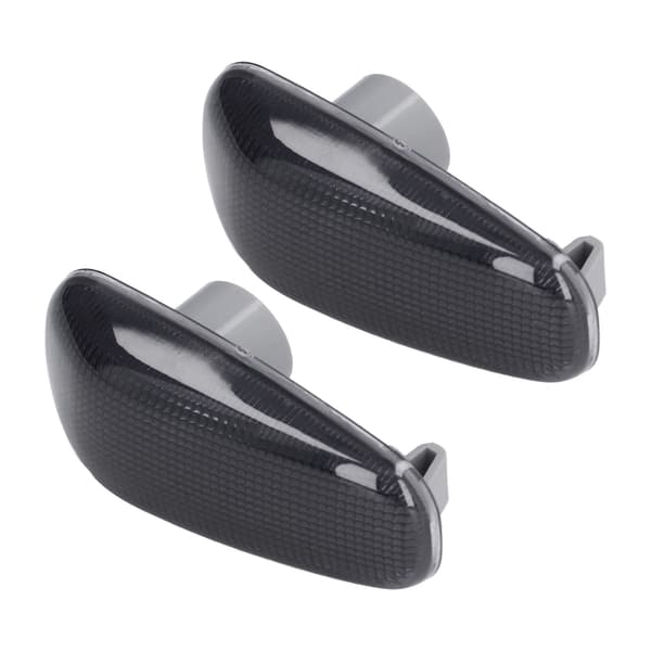 2 STK Sideblinklysglas med pakninger, erstatning for Dodge Sprinter 2500 3500 2003-2006 Sort