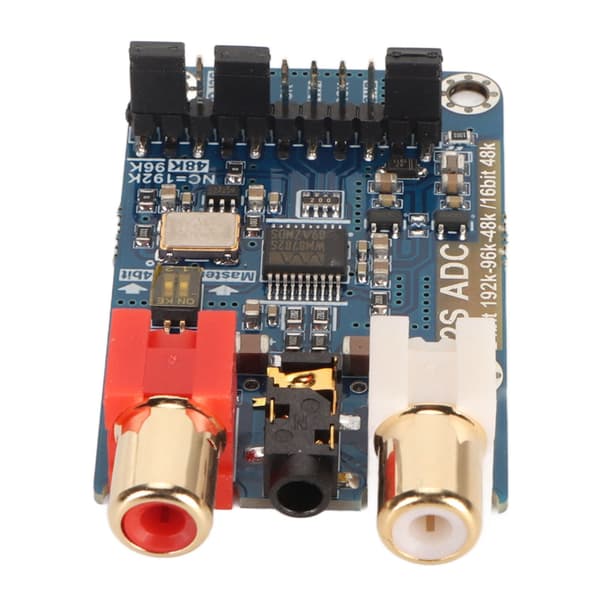I2S ADC Lydopptakskort Modul Master Slave Modus Utviklingskort Lossless Digital Lyddekoder