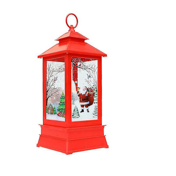 Julelanterne Julesnemand Red