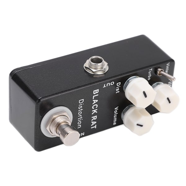 True Bypass Distortion Gitarrpedal Enkel Effekt Elektrisk Effektor