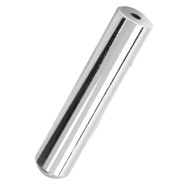 Guitar Slide i rustfrit stål, cylindrisk slider, tilbehør til musikinstrument, sølv 3.0
