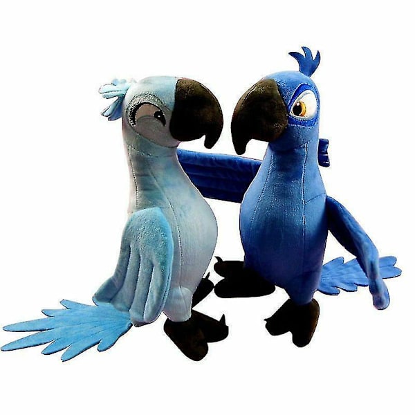 Rio Movie Plysj Leketøy Papegøye Fugl Utstoppede Dyr Dukke Gaveleker 2pcs
