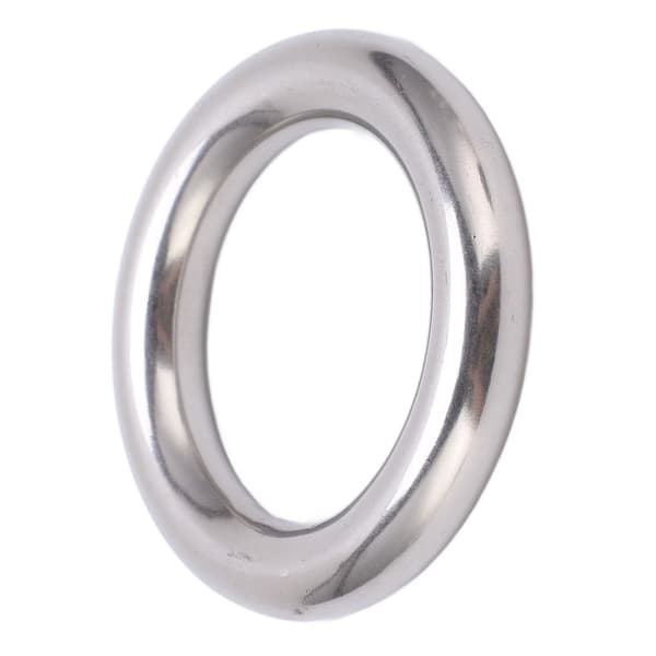 10x40mm Rustfrit Stål Svejset O-ring til Dykning Navigation Hængekøjer Tasker