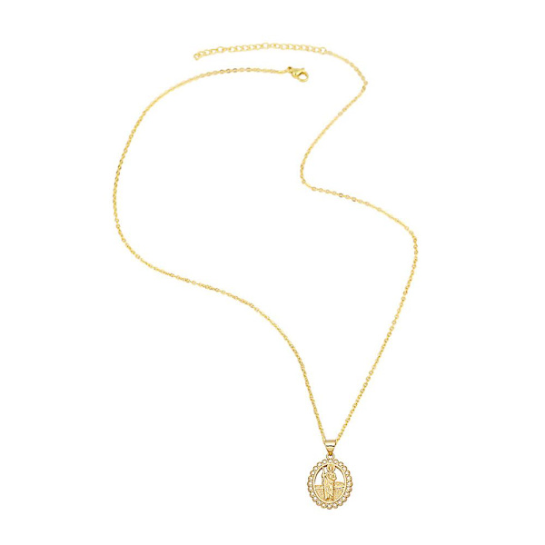 Hängsmycke Vintage Zircon Geometry Stud Modesmycken Ac9103 B