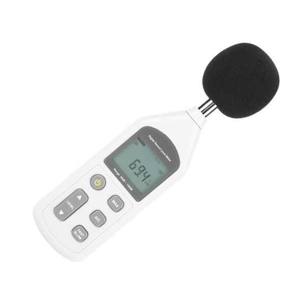 Mini Digital Støymeter Lydnivåmåler