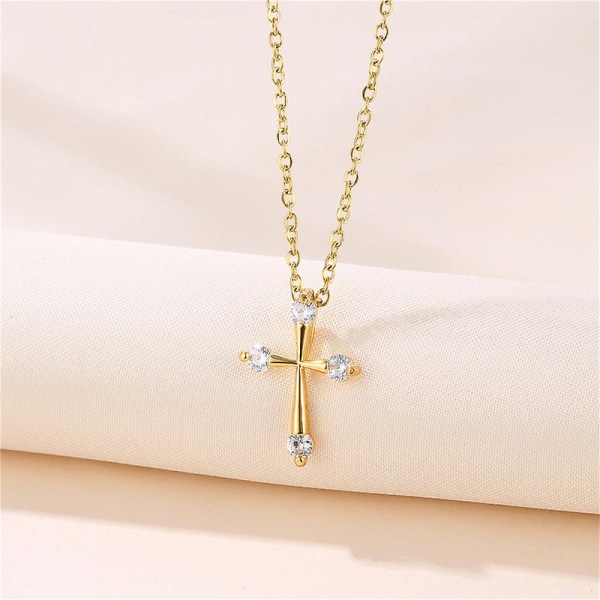 Halsband Daily Outfit Cross Girls&#39; Modesmycken Ac2843