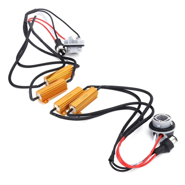 2 STK 1157 LED Dekoder 50W Lastmotstand Flash Feilfri Avlyser Bil Frontlykt Tåkelys DRL