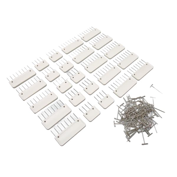 Stitch Blocking Needle Set Tidsbesparende stingblokkeringsnål for hekling og håndarbeid
