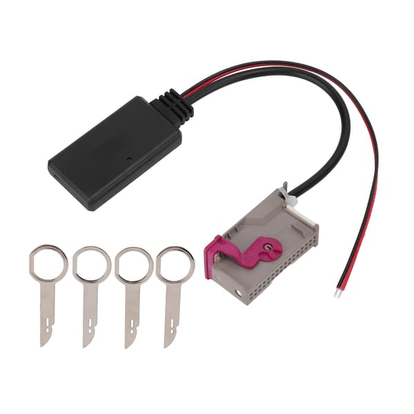 Bil Bluetooth AUX Modul 32Pin Stik Trådløs Erstatning for Audi A3 A4 A6 A8 R8 TT RNS-E