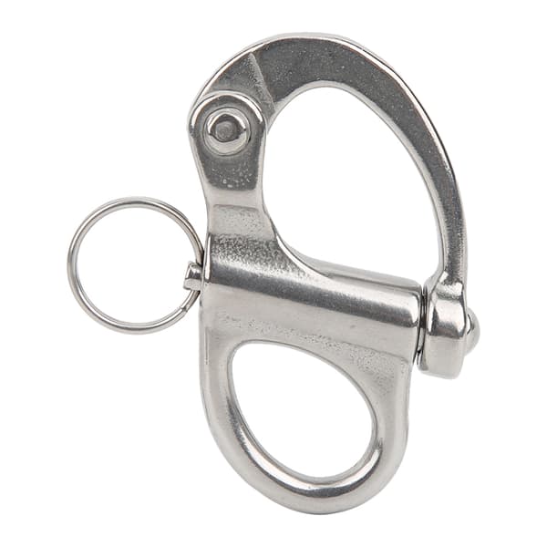 316 Rustfrit Stål Fast Quick Release Snap Hook 70MM til Bjergbestigning Klatring