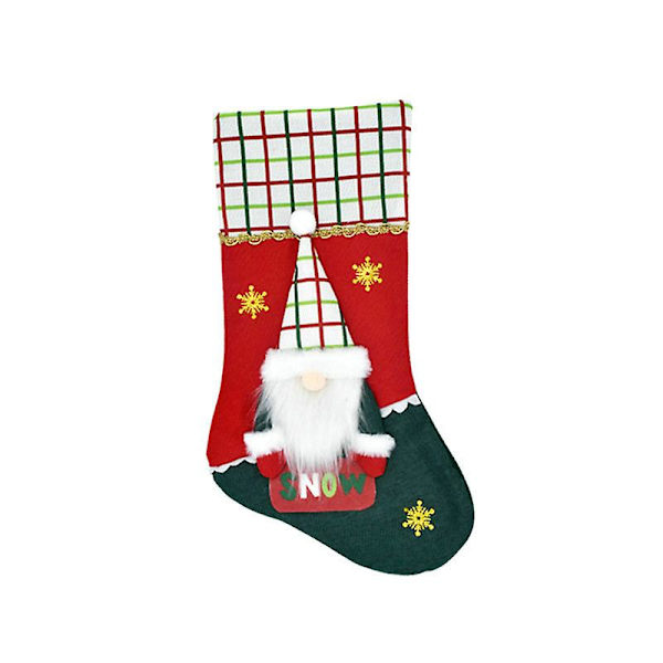Julstrumpa, jultomtstrumpa prydnad