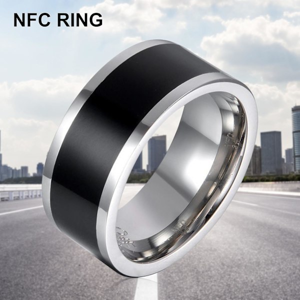 Nfc Ring Universal Sensing Technology Bekvämt bärande Ingen kostnad Smart Lock Nfc Ring för mobiltelefon US 12