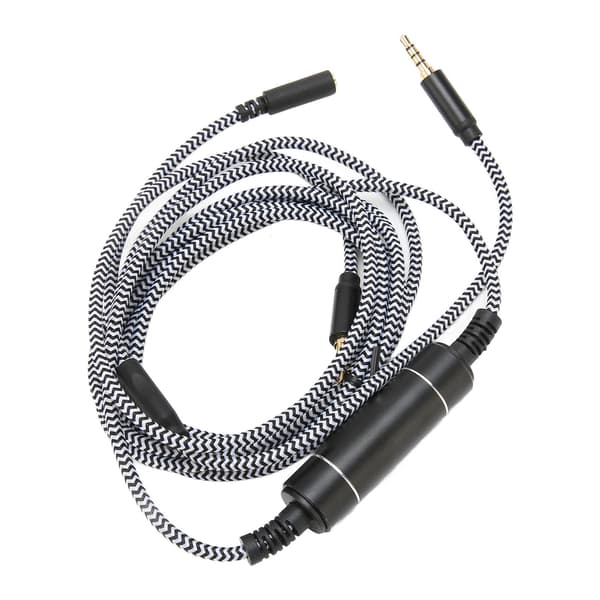 Chat Link Pro-kabel - Støyfri og tapsløs chat-adapterkabel med metallisolasjon for Xbox One, PS4 og Switch (2,6 m)