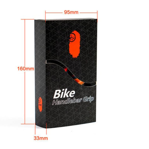 Ergonomiska cykelhandtag, gummi TPR cykelhandtag med aluminiumlås MTB-styrhandtag för 22 mm cykelstyre