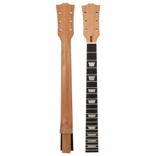 Gibson Les Paul elgitarrhals 22 band Rosenträ greppbräda Trapetsformad inläggning
