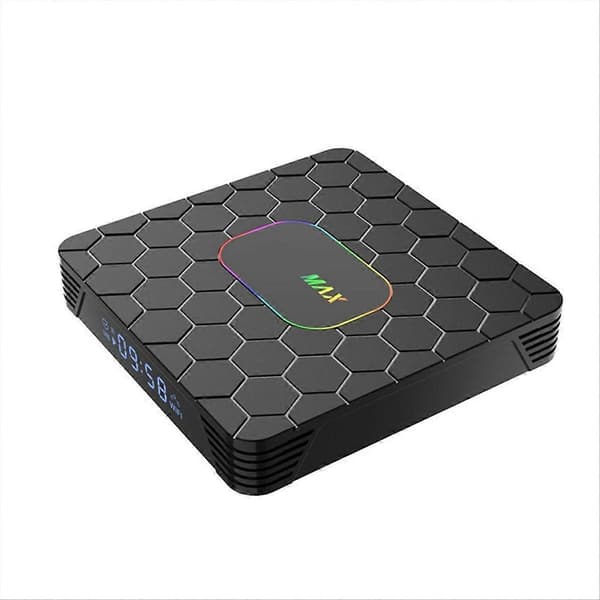 Android 14 TV-box R69Max EU-kontakt multicolor