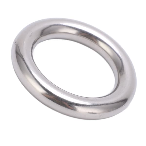 10x40mm Rustfrit Stål Svejset O-ring til Dykning Navigation Hængekøjer Tasker