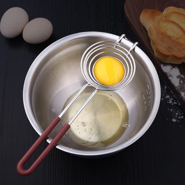 Æggedeler i rustfrit stål, køkkenbagegadget