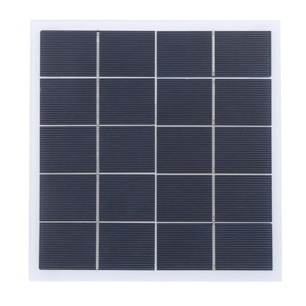 Bærbar 4W 5V polykrystallinsk solcellepanel laminert plate DIY-tilbehør
