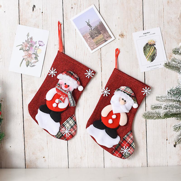 Julestrømper, gavepose Candy Pouch Bag Tema dekorasjon