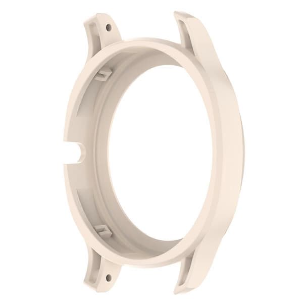 For Huawei Watch GT Cyber PC Hollow Watch Protective Case Ivory White