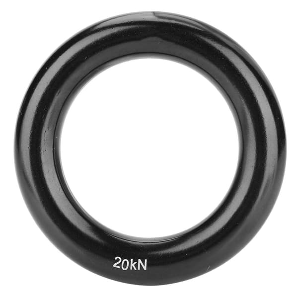 12 mm 20KN aluminium rappellering ring til udendørs klatring