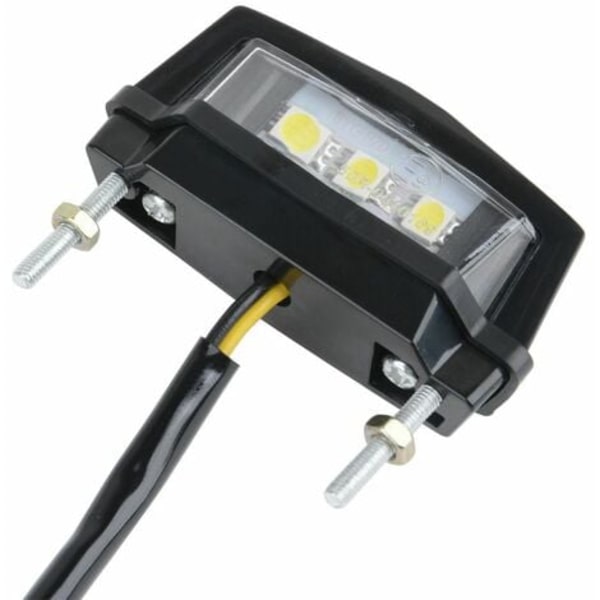 12V motorsykkelskilt LED-lys Vanntett motorsykkelskilt