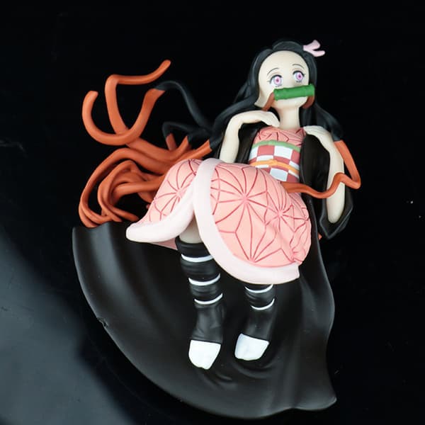 Animefigur Liggande Modell Staty Leksaker Anime Samlarfigur Docka Bilprydnad Presenter för Animefans