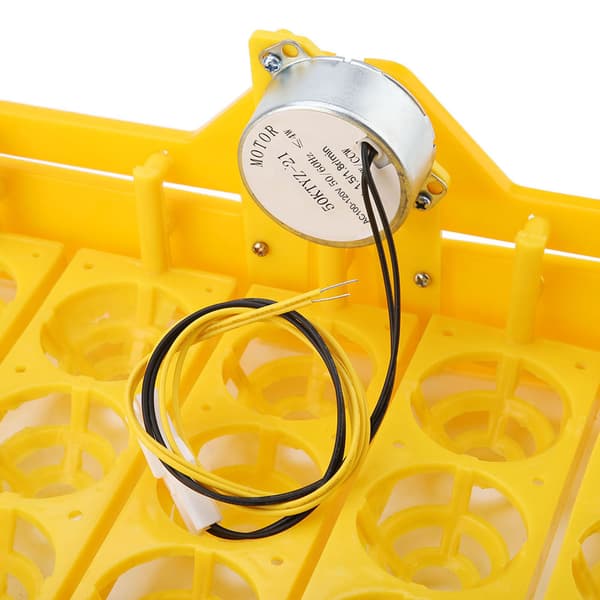 56 Egg Mini Automatisk Inkubator med Motor 100-120V Egg Vendebrett