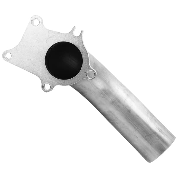 Rustfritt stål Turbo Dump Pipe 57mm T3 T4 T04E Kompatibel
