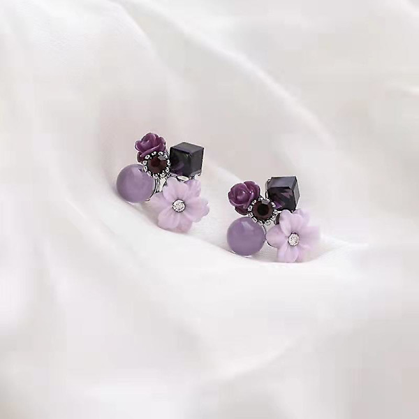 Örhänge Flower Studcat Eye Girls&#39; Modesmycken Ac3788 A274