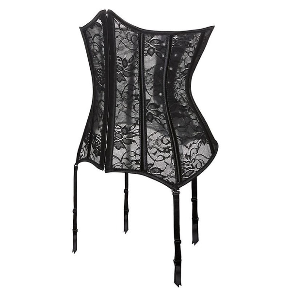 Underbust korset &amp; Bustier Højtaljet Sexet Strømpebånd Bælte Kvinder Sele Bælte Eksotisk Lingeri Strømpebånd Til Strømper Strømpebukser M