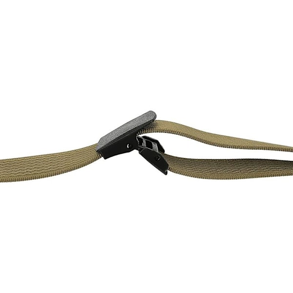125 cm armégrön imitation nylon taktiskt vävt bälte för utomhusträning