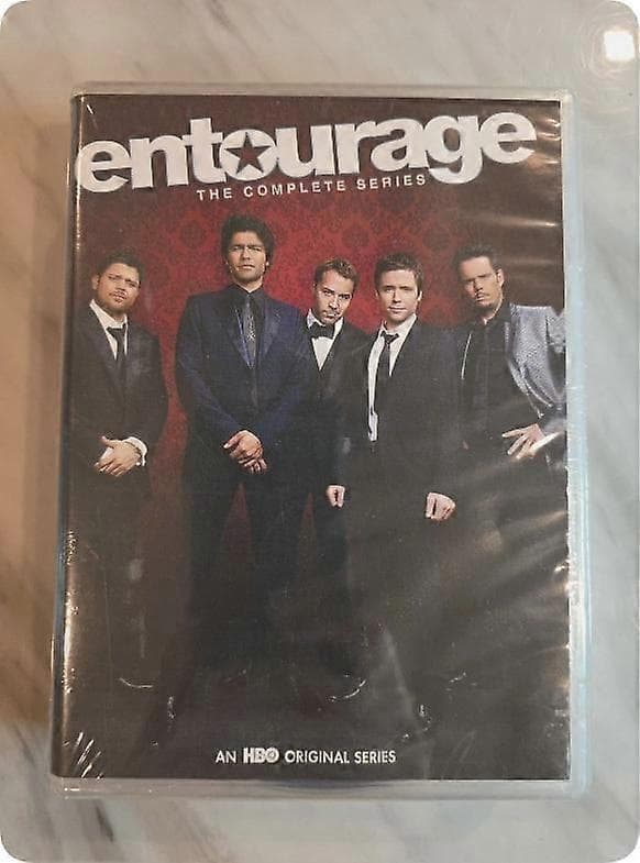 Ny boks sæt Entourage sæson 1-8 DVD komplet tv-serie 18-disk engelsk version