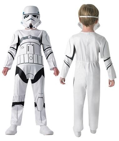 Perfekt kostume til børn Stormtrooper Stor - Perfet V
