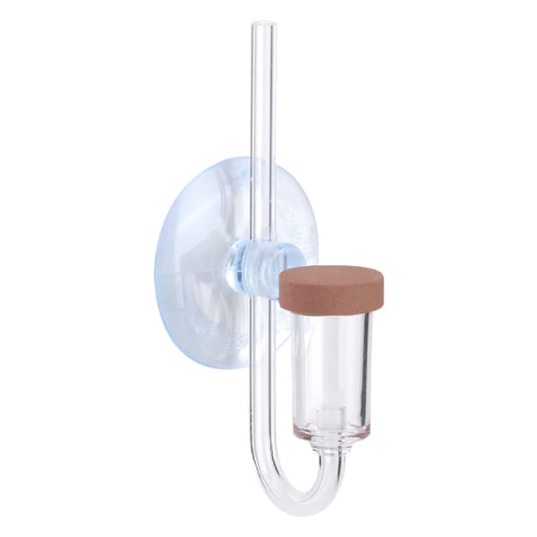 Akryl Akvarium CO2 Bubbelräknare Fisk Tank Vattenväxt Atomizer Diffuser