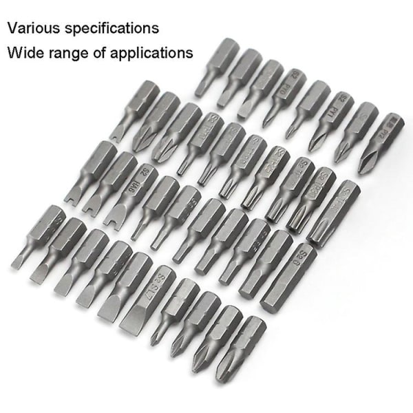 10 stk Elektrisk skrutrekker Korte Bits Sterke magnetiske skrutrekkerbits - Triangle Ta18