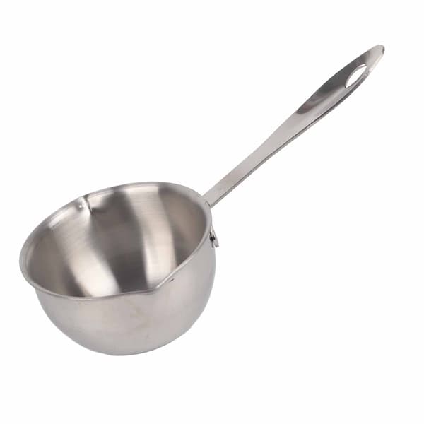Mini smørsmelter i rustfritt stål for induksjon, 150 ml