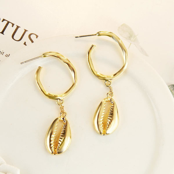 Øredobber Bohemia Shell Fashion Jewelry B2337 E1903-19
