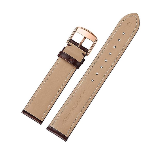 Watch för män - enfärgad 12mm Brown