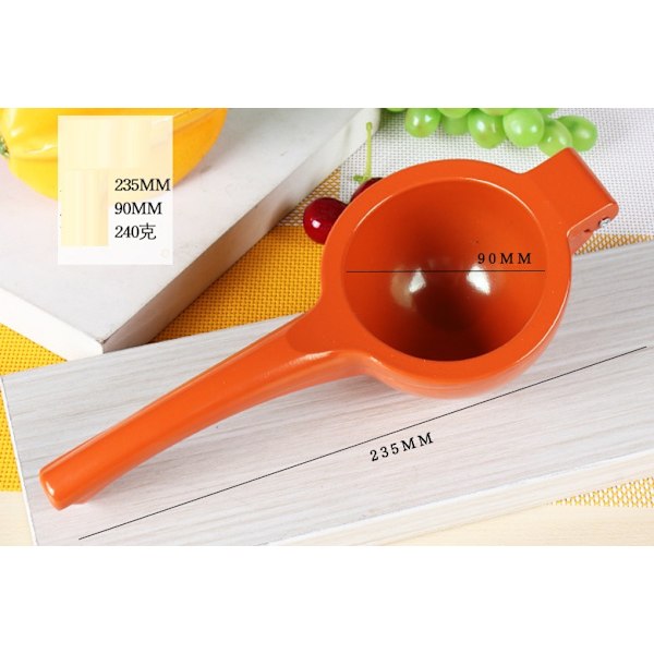Multifunksjonell Manuell Sitrus Juicer Dobbel Clip Sitron Orange Large