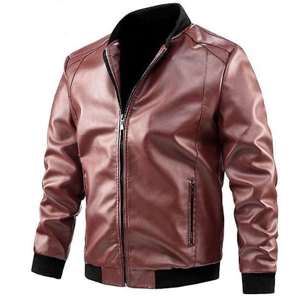 Casual skinnjakke for menn 4XL