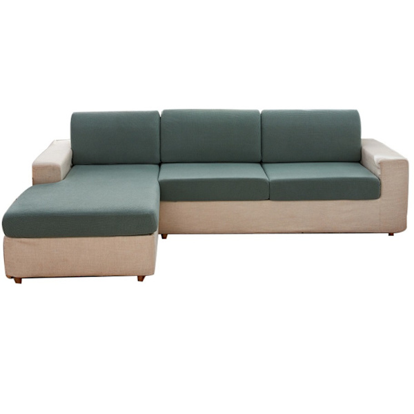 All-inclusive elastisk sofatrekk kan dekke fire årstider universell kombinasjon stoff sofa putetrekk (enkelt grønn furu og sypress [bredde 50-65cm