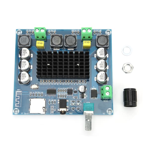 A105 TDA7498 100Wx2 Digital Bluetooth Audioforsterkerkort med justerbart volum
