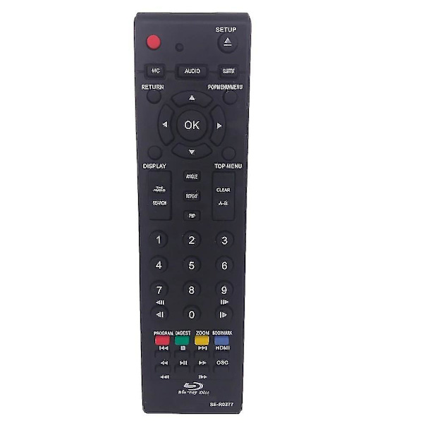 fjärrkontroll för Toshiba Se-r0377 Universal Replace Bdx2100 Bdx3100 Dvd Blu-ray Fernbedienung