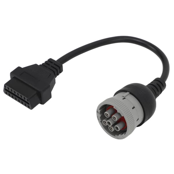 6Pin til 16PIN OBD1 til OBD2 diagnostisk kabel diagnostisk scannerkonverter til J1708 tunge lastbiler