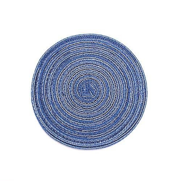 4st mattallrik tygvävd rund isoleringsdyna 18CM