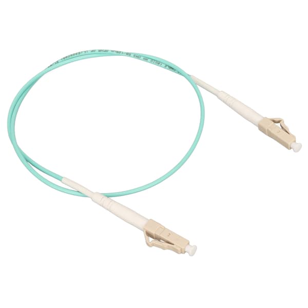 OM3 LC til LC Simplex Multimode Fiber Optisk Patch Kabel 0,5M til SFP Transceivere Ethernet Switches