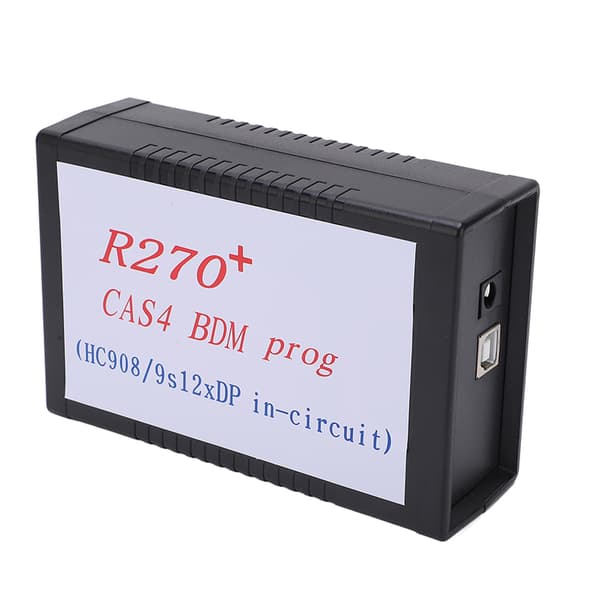 BDM Programmer Profesjonell ABS Bærbar R270 Bilnøkkelprogrammeringsverktøy for EIS CAS SRS ECU-moduler US Plug 100‑240V