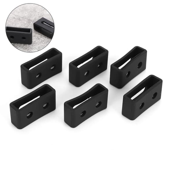 6 stk. urremsholder sikkerhedsholder passer til BA110 sort 20 mm